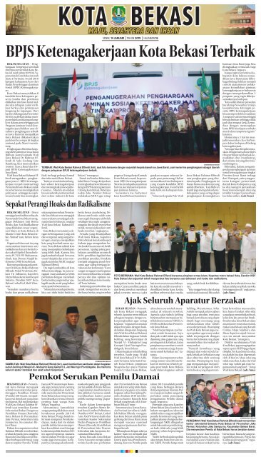 E - PAPER RADAR BEKASI EDISI 14 JANUARI 2019