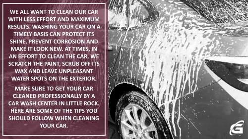Best Tips To Remember When Clean Your Car