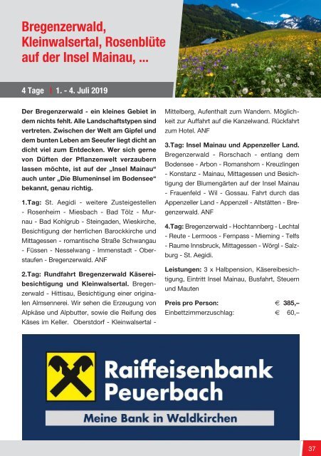 Ratzenböck Jahreskatalog 2019