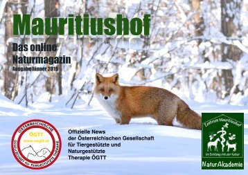 Mauritiushof Naturmagazin Jänner 2019