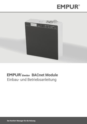 EMPUR Geniax BACnet Module