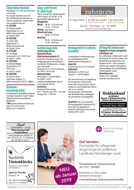 Reichswaldblatt Januar 2019