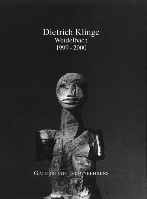 Dietrich Klinge - Weidelbach 1999-2000
