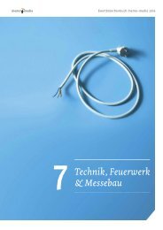 Eventbranchenbuch Technik, Feuerwerk & Messebau 2019
