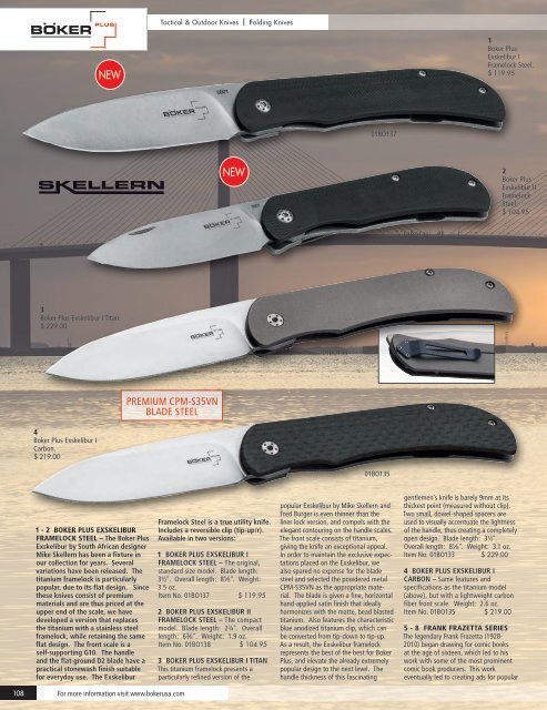 Boker Outdoor and Collection | BUSA 2019