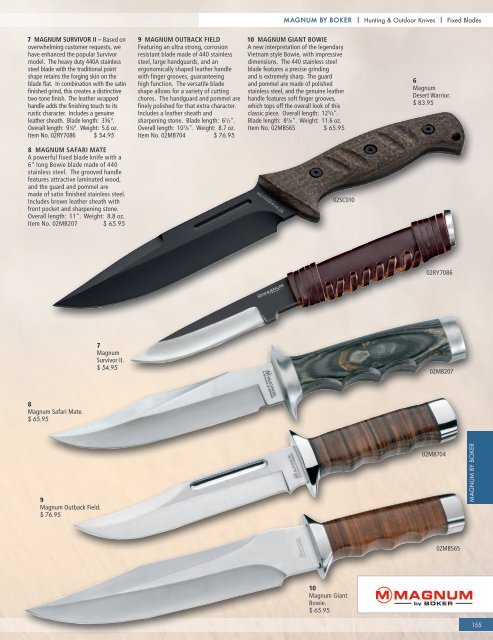 Boker Outdoor and Collection | BUSA 2019