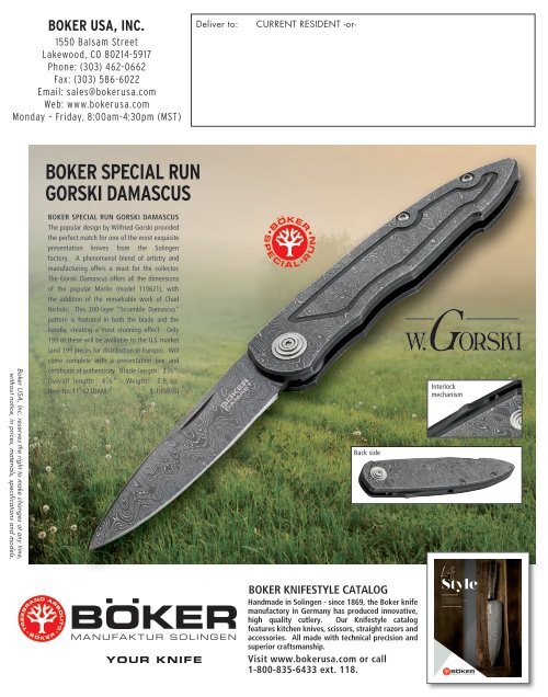 Boker Outdoor and Collection | BUSA 2019