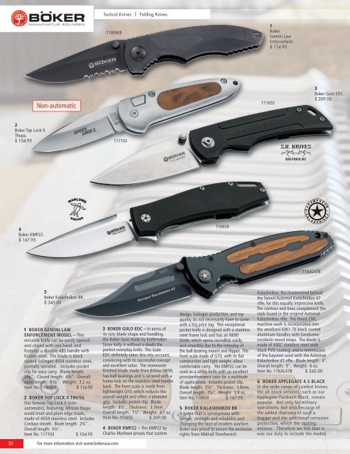 Boker Outdoor and Collection | BUSA 2019