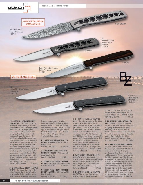 Boker Outdoor and Collection | BUSA 2019