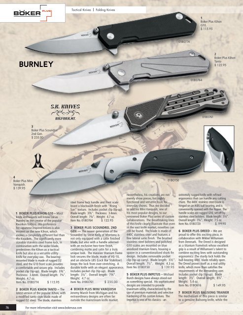 Boker Outdoor and Collection | BUSA 2019