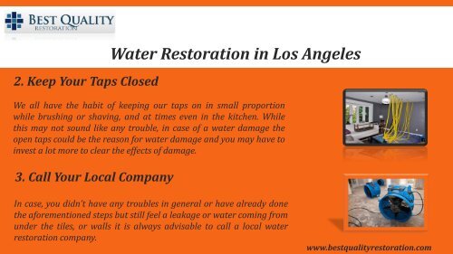 Water Damage Restoration Tips and Tricks