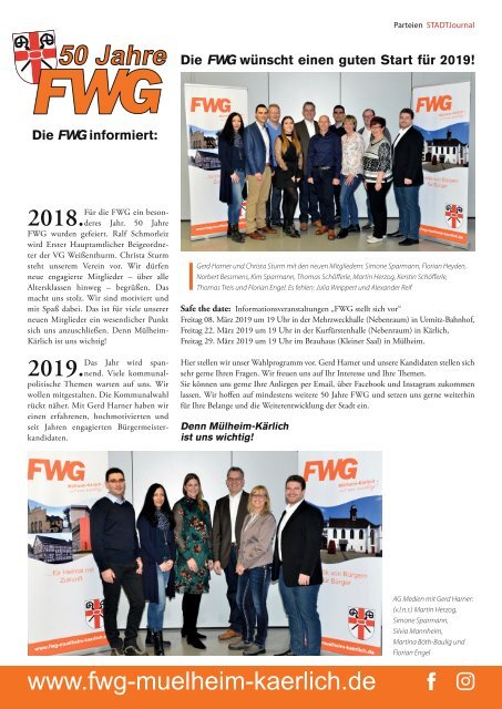 STADTJournal Januar 2019