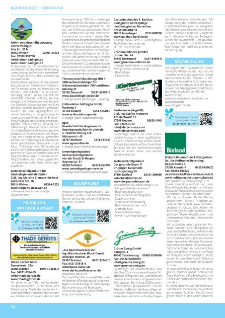 greenya | Das grüne Branchenbuch 2019/2020 NordWest