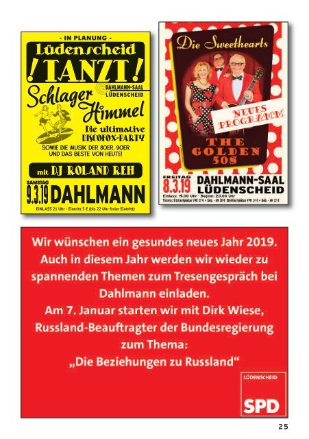 DAHLMANN Magazin Winter 2018-19