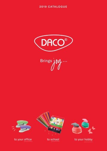 DACO - 2019 CATALOGUE