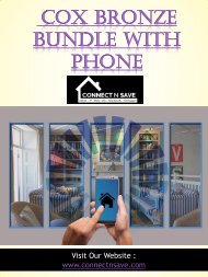 Cox Bronze Bundle With Phone