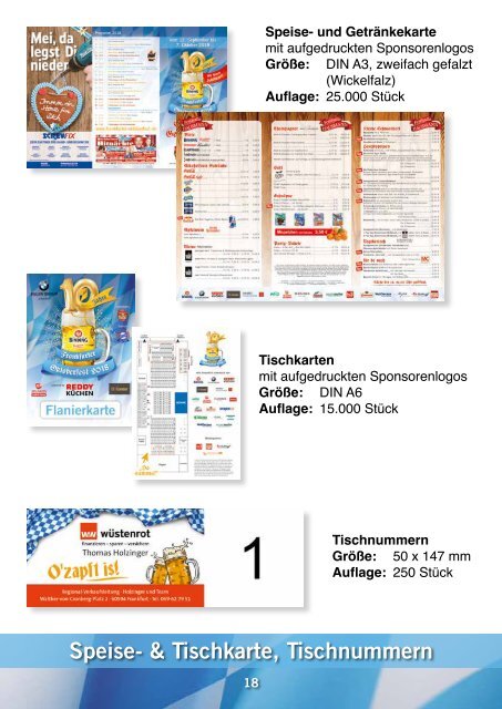 Sponsorenmappe Frankfurter Oktoberfest 2018