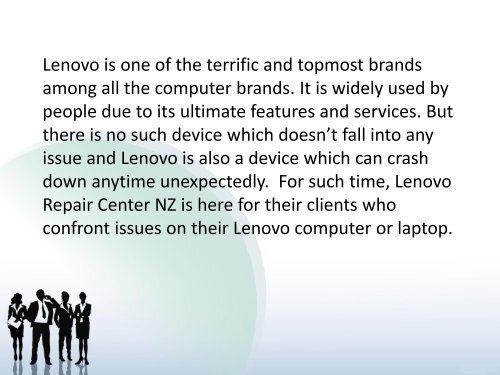 Lenovo Repair Centre New Zealand