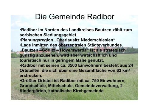 Radibor - und Gründerzentrum Bautzen GmbH