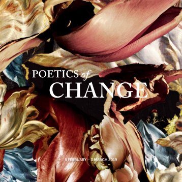 Exhibition Catalogue: Poetics of Change