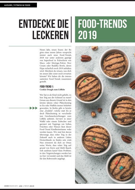 AJOURE´ Magazin Februar 2019