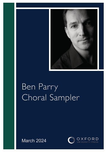 Ben Parry choral sampler
