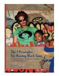 7 Principles for Raising Black Sons A Practical Guides For S