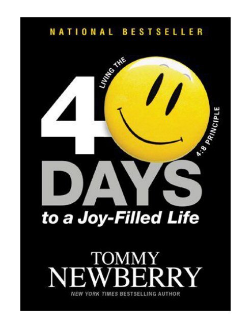 40 Days to a Joy-Filled Life Living the 48 Principle