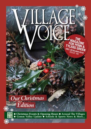 Village Voice Dec/Jan 2019 Issue 189