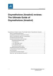 Oxymetholone (Anadrol) reviews The Ultimate Guide of Oxymetholone (Anadrol)