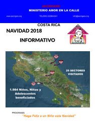 INFORMATIVO NAVIDAD 2018