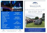 January 2019 Newsletter