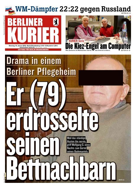 Berliner Kurier 15.01.2019