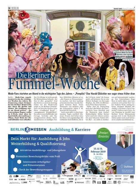 Berliner Kurier 15.01.2019