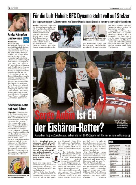 Berliner Kurier 15.01.2019