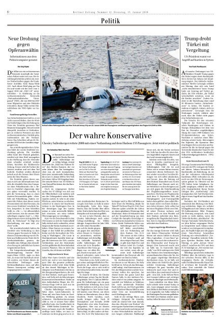 Berliner Zeitung 15.01.2019