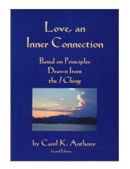 Love, an Inner Connection Based on Principles Drawn from the