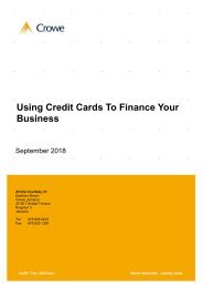 Using Credit Cards To Finance Your Business