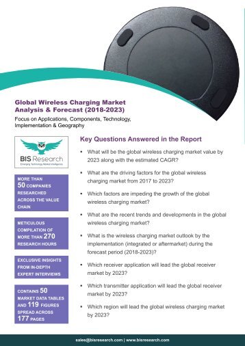 Global Wireless Charging Market (2018-2023)