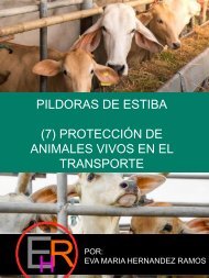 PILDORAS DE ESTIBA 7. TRANSPORTE DE ANIMALES VIVOS_por EVA HERNANDEZ RAMOS