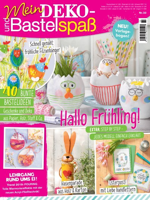Mein Deko- und Bastelspass Nr. 33