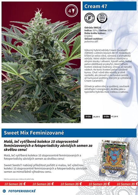 Sweet Seeds® 2019 - Czech