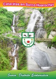 Revista de las Cataratas de Surco - Huarochirí