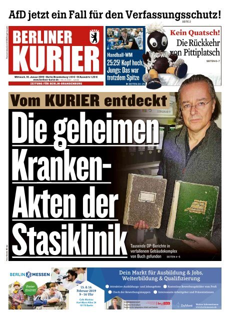 Berliner Kurier 16.01.2019