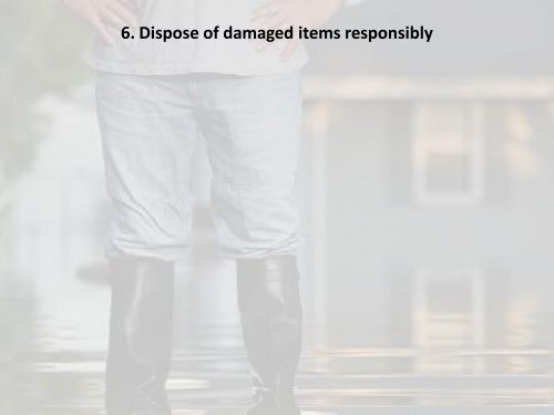 Tips for Cleaning Your Home after Water Damage