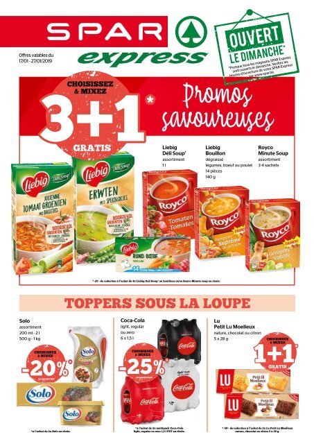 SPAR EXPRESS Semaine 3-4