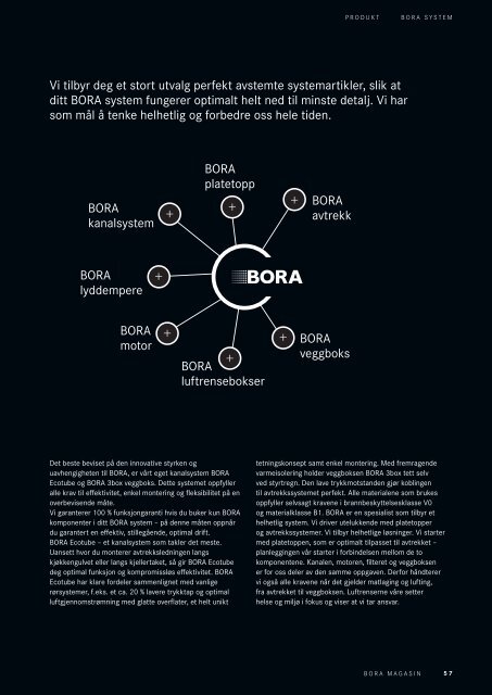 BORA Magazine 01|2019 – Norwegian