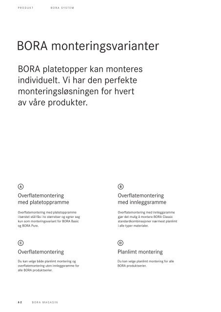 BORA Magazine 01|2019 – Norwegian