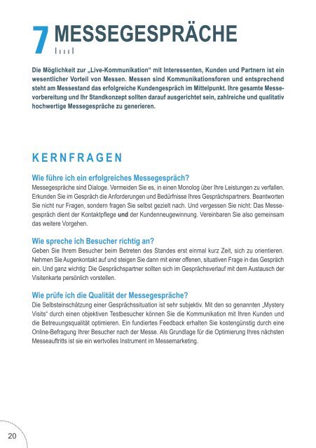 IFAT // 10 Schritte zum sicheren Messeerfolg