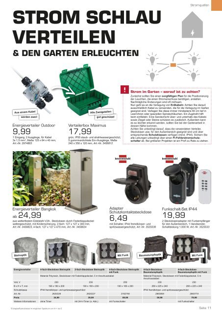 Eurobaustoff - Licht im Garten